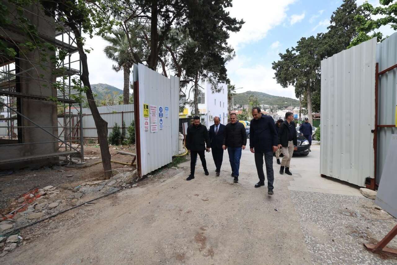 Datça Tadım İsmet Tekinalp İlkokulu İnşaatında Son Durum: Vali Akbıyık İnceledi 1